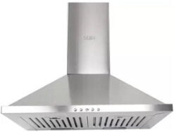 GLEN 60 cm Pyramid Kitchen Chimney 6050 Junior DX 1000 m3/h Stainless Steel Baffle Filters