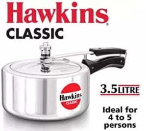 Hawkins CLASSIC 3.5 Ltr Pressure Cooker for Rs.1569 @ Amazon
