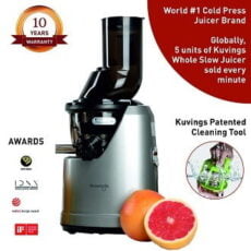 Kuvings B1700 Professional Cold Press Whole Slow Juicer 240 Watts Motor Patented JMCS Technology for Rs.15990 @ Amazon