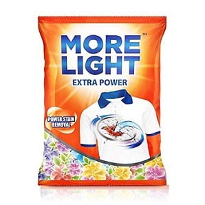 More Light Extra Power Detergent powder 4kg for Rs.263 @ Amazon