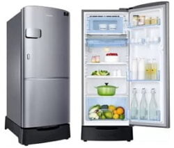 Samsung 192 L Direct Cool Single Door 2 Star Refrigerator with Base Drawer for Rs.13490 @ Amazon