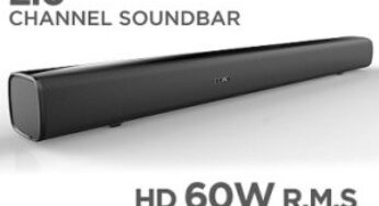 boAt AAVANTE BAR 1160 60W Bluetooth Soundbar with 2.0 Channel boAt Signature Sound for Rs.3499 @ Amazon