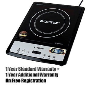 iBELL Castor VEGA058Y 2000W Induction Cooktop with Auto Shut Off for Rs.1672 @ Amazon