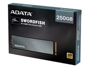 A-DATA Swordfish PCIe Gen3x4 250 GB Solid State Drive