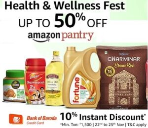 Amazon Pantry Health and Wellness Fest: Up to 50% Off