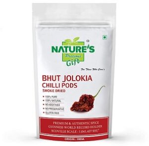 Bhut Jolokia/ Ghost Pepper Chilli Pods 60 Gram: World’s 7th Hottest Chilli for Rs.360 @ Amazon