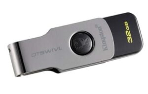 Kingston DataTraveler Swivl 32GB USB 3.0 Pen Drive for Rs.299 @ Amazon