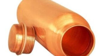 Krishna Pure Copper Lacquer Coated Water Bottle 1000ML for Rs.699 @ Amazon