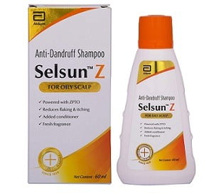 Selsun Z Anti-Dandruff Shampoo for Oily Scalp 60 ml