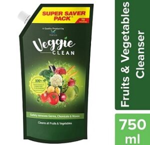 Veggie Clean 750 ml, Fruits and Vegetables Washing Liquid