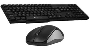 Zebronics Zeb-Companion 107 Wireless Keyboard and Mouse Combo with Nano Receiver