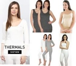 Women Thermal Wear - 50% - 80% Off