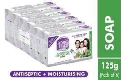 BoroPlus Antiseptic + Moisturizing Soap – Neem, Tulsi & Aloe Vera (125g x6) for Rs.156 @ Amazon