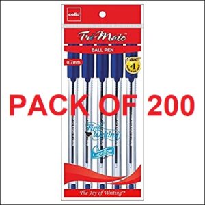 Cello Trimate Ballpen – Pack of 200 for Rs.649 @ Amazon
