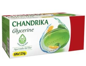 Chandrika Glycerine Soap (6 x 125g) for Rs.243 @ Amazon