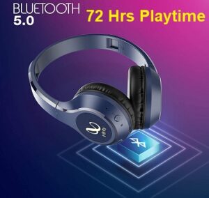 Infinity – JBL Tranz 710, 72 Hrs Playtime with Quick Charge, Wireless On Ear Headphone with Mic, Deep Bass, Dual Equalizer for Rs.1098 – Amazon