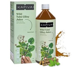 Kapiva Tulsi Giloy Juice (1L) – Immunity Booster for Rs.299 @ Amazon
