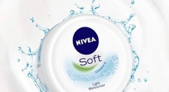 NIVEA Cream Soft Light Moisturiser with Vitamin E 500 ml for Rs.380 @ Amazon