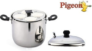 Pigeon Stainless Steel 6-Plates Idly Maker for Rs.789 – Amazon