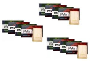 Wild Stone 6 Forest Spice & 6 Ultra Sensual Soap Combo (12 x 75g)