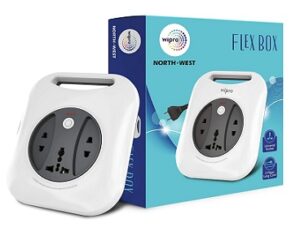 Wipro Flex Box with universal socket and 4 meter long cord for Rs.318 @ Amazon