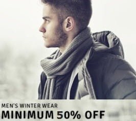 Men’s Branded Winter Wear – Min 50% Off up to 70% Off @ Amazon