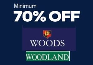 Woods by Woodland – Men’s Footwear Min 70% Off @ Amazon