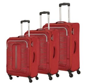 American Tourister Brisbane Polyester Red Softsided Luggag