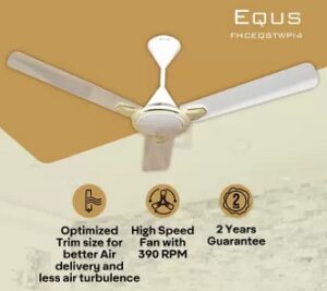 Havells Equs 1200 mm 3 Blade Ceiling Fan for Rs.2399 @ Amazon