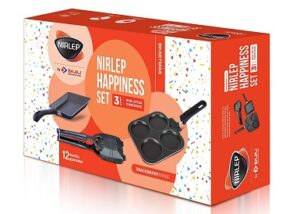Nirlep by Bajaj Electricals 3-Piece Non-Stick Breakfast Set for Rs.879 @ Amazon