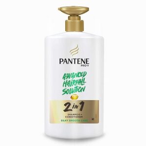 Pantene 2 in 1 Silky Smooth Care Shampoo + Conditioner, 1000 ml 