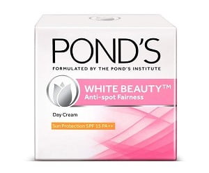 Pond’s White Beauty Anti Spot Fairness SPF 15 Day Cream 35g worth Rs.120 for Rs.97 @ Amazon