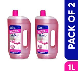 Dabur Sanitize Floor cleaner and Disinfectant (1 litre x 2) for Rs.217 @ Amazon