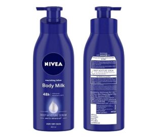 NIVEA Body Lotion for Very Dry Skin, Nourishing Body Milk with 2x Almond Oil 600ml worth Rs.625 for Rs.293 @ Amazon