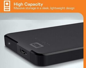 Western Digital Elements 4TB Portable External Hard Drive for Rs.5999 @ Amazon