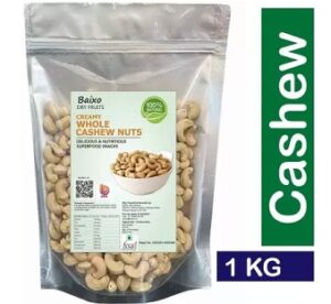 Baixo Cashew Nuts W240 Cashews (1 kg) for Rs.759 @ Flipkart