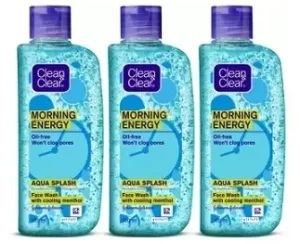 Clean & Clear Morning Energy Aqua Splash Face Wash (300 ml)