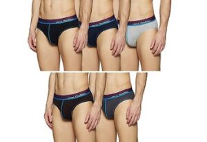 Euro Men’s Plain Brief (Pack of 5) for Rs.354 @ Amazon