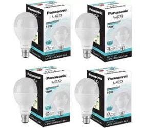 Panasonic 18 W Round B22 LED Bulb (Pack of 4)