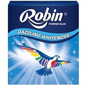 Robin Dazzling Whiteness Powder Blue 900 g worth Rs.223 for Rs.189 @ Amazon