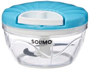 Solimo 500 ml Large Vegetable Chopper with 3 Blades for Rs.189 @ Amazon