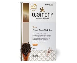 Teamonk Orange Hozo Pekoe Black Tea 100g (50 Cups)
