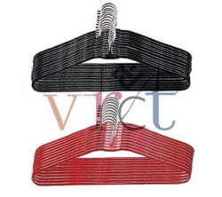 Vrct Heavy Stainless Steel Cloth Hanger with Plastic Coating (20 Pcs) for Rs.335 @ Amazon