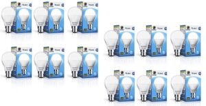 Wipro Tejas Base B22 9-Watt LED Bulb (Pack of 12) for Rs.924 @ Amazon
