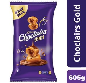 Cadbury Choclairs Gold Birthday Pack (110 Candies) 605 gm for Rs.155 @ Amazon