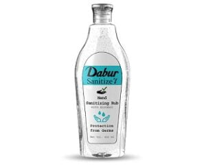 Dabur Sanitize ? - Hand Sanitizer | Alcohol Based Sanitizer - 450 ml 