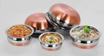 Newland handi Induction Bottom Stainless Steel Cookware Set 5 Pcs for Rs.528 @ Flipkart