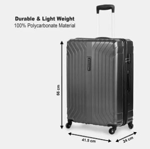 PROVOGUE Medium Check-in Luggage (66 cm)