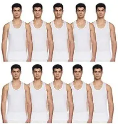 RUPA JON Men’s Cotton Vest Pack of 10 for Rs.560 @ Amazon