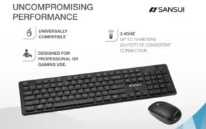 Sansui KM222W Wireless Laptop Keyboard